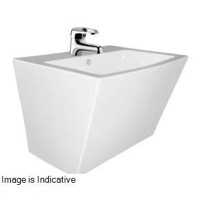 Modena 520 x 460 x 380 mm  Integrated Pedestal Wash Basin Pastel -91077