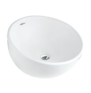 Dome 400 x 400 x 240 mm Table Top Wash Basin Star White- 91085
