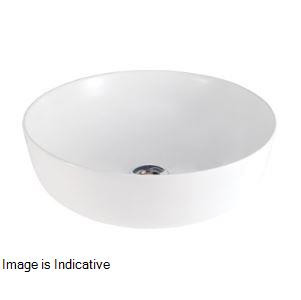 Ebello Round 405 x 405 x 140 mm Table Top Wash Basin Pastel 91096