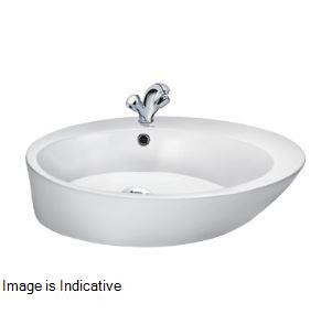 Jade 600 x 460 x 150 mm Table Top Wash Basin Pastel 91044