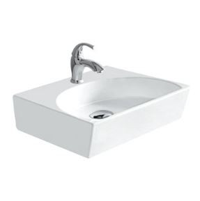 Orbit  390 x 380 x 100 mm Table Top Wash Basin Star White- 91087