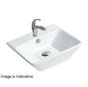 Quadra 430 x 420 x 150 mm Table Top Wash Basin Pastel- 91084