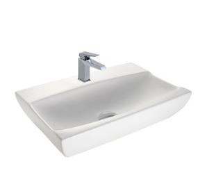 Rio 480 x 320 x 110 mm Table Top Wash Basin Star White 91071