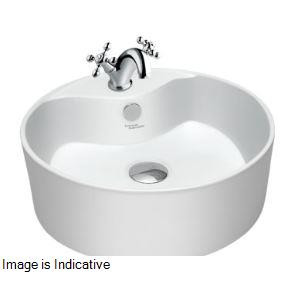 Solitaire 460 x 460 x 150 mm Table Top Wash Basin Pastel - 91064