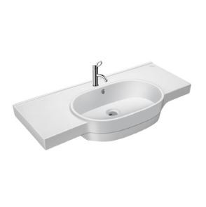 Tarrot 1000 x 480 x 160 mm Designer Wash Basin Star White -91037