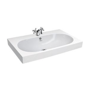 Kylis 730 x 470 x 170 mm Counter Top  Wash Basin Star White - 91054
