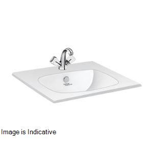 Optra 570 x 480 x 210 mm Counter Top  Wash Basin Pastel -91008