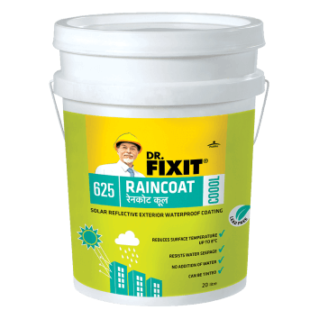 Dr. Fixit Raincoat Coool External Wall Waterproofing 20 L