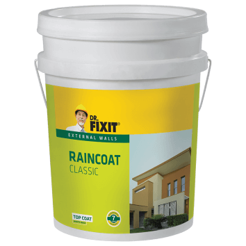 Dr. Fixit Raincoat Classic External Wall Waterproofing 20 L