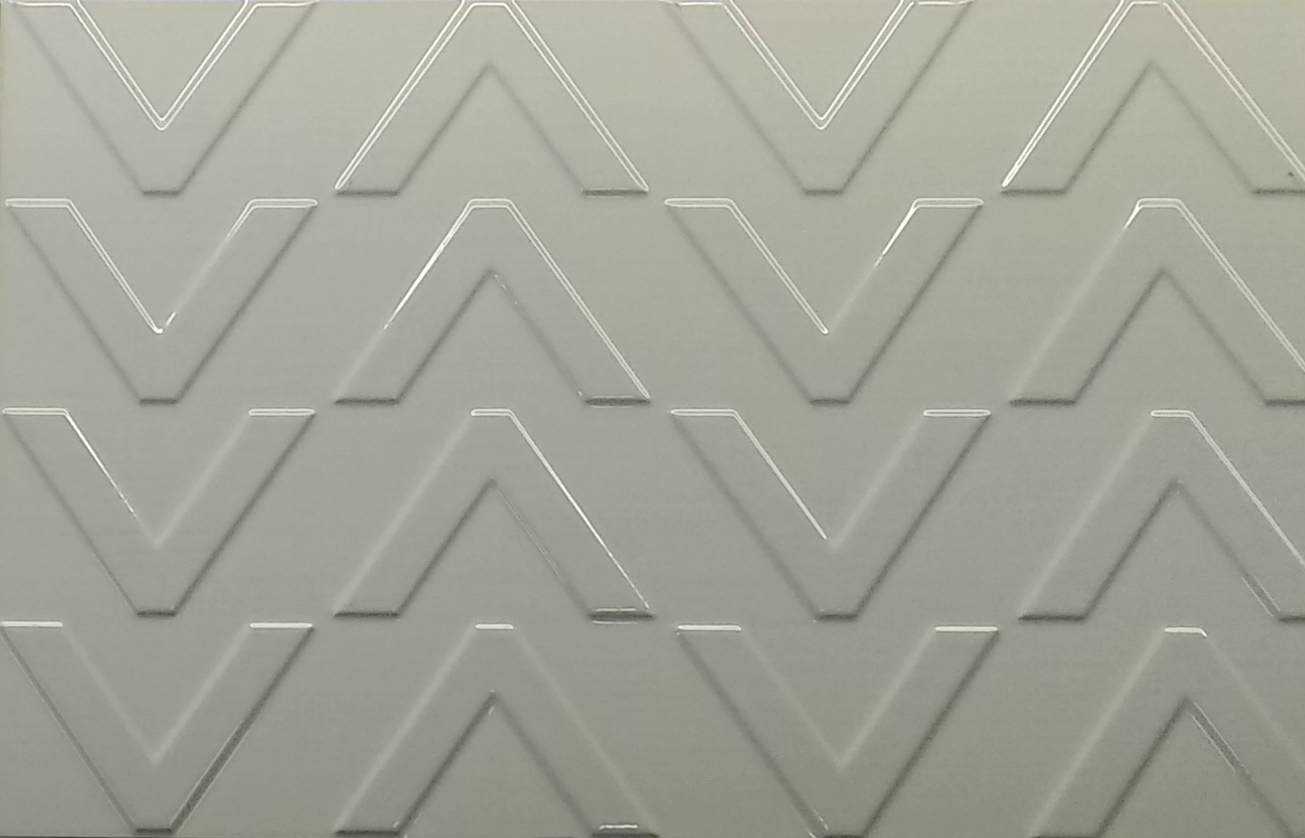 300 X 450 mm Audi 1012 Light Digital Ceramic Wall Tile - Glossy Finish