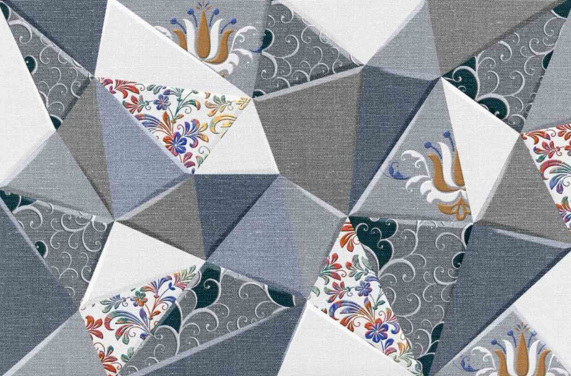 300 x 450 mm Torino 55006 HL-1 Digital Ceramic Wall Tile - Glossy Finish