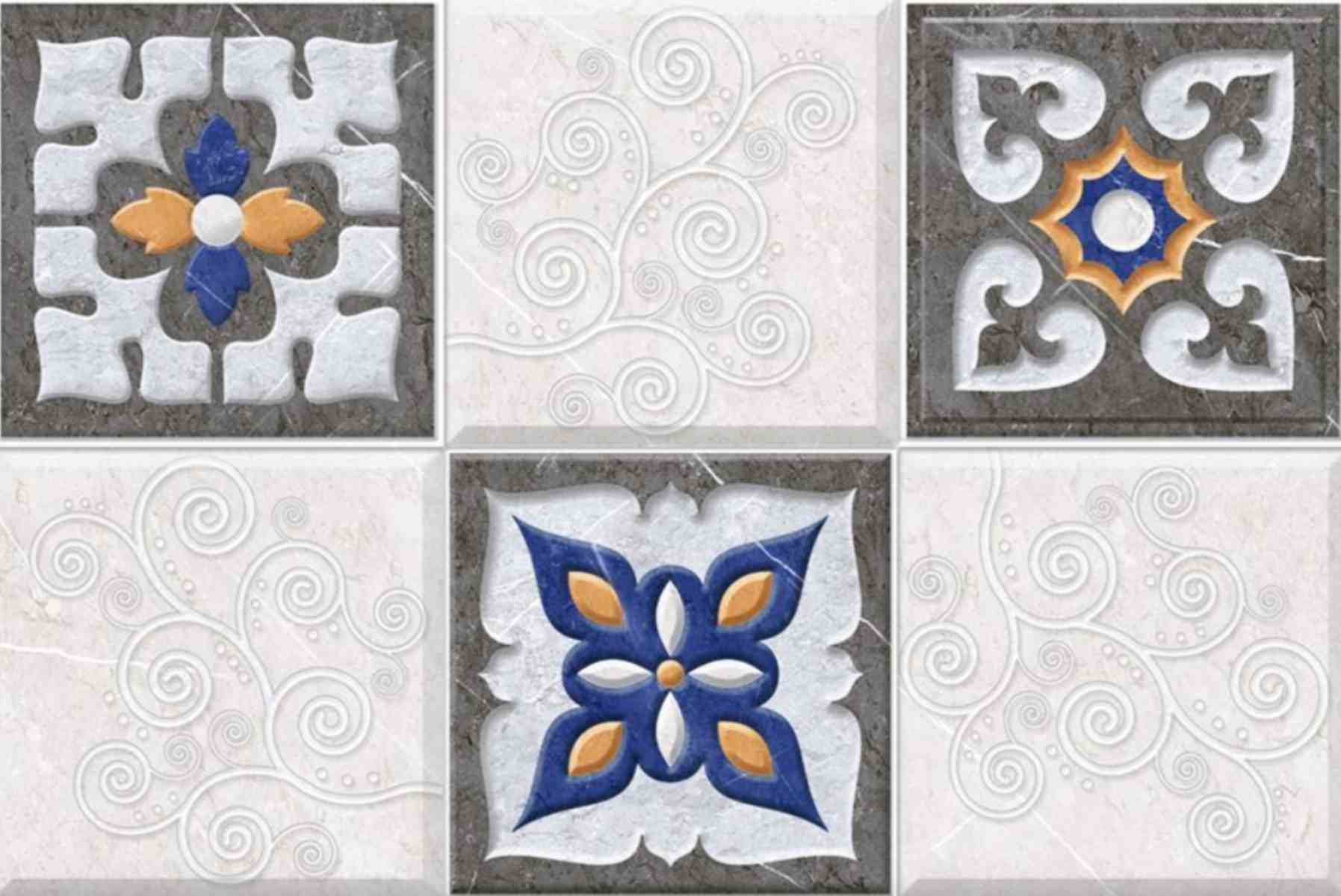 300 x 450 mm Torino 55009 HL-1 Digital Ceramic Wall Tile - Glossy Finish