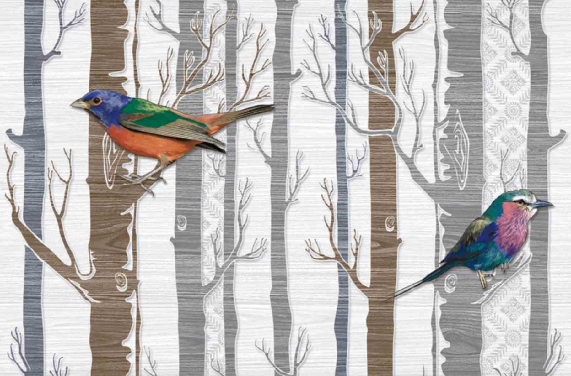 300 x 450 mm Torino 55003 HL-2 Digital Ceramic Wall Tile - Glossy Finish