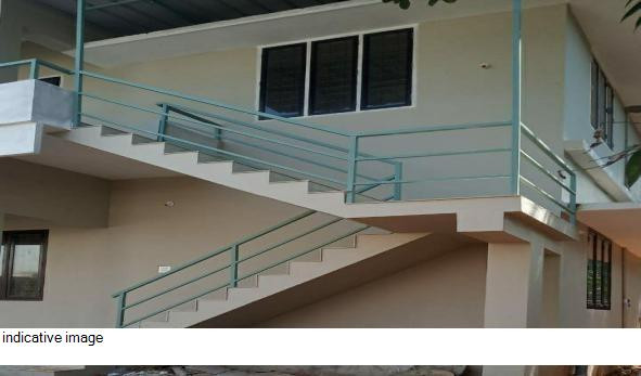 2" X 1" Square Mild Steel Top Rail with 2" X 1" Square Mild Steel Balustrade and 3/4" X 3/4" Square Mild Steel Mid Rail