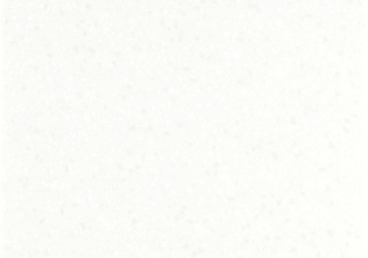 6 mm 2490mm X 760mm Ice Berg Granite Acrylic Solid Surface - White G113