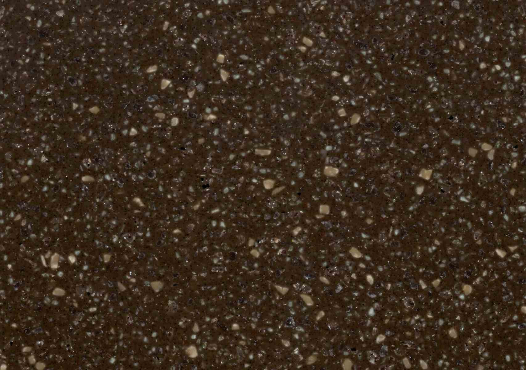6 mm 2490mm X 760mm Mocha Granite Acrylic Solid Surface - Black G074