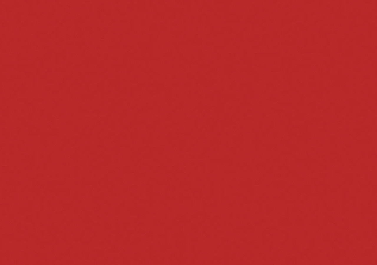 12 mm 3680mm X 760mm Fiery Red Plain Acrylic Solid Surface - Red S025
