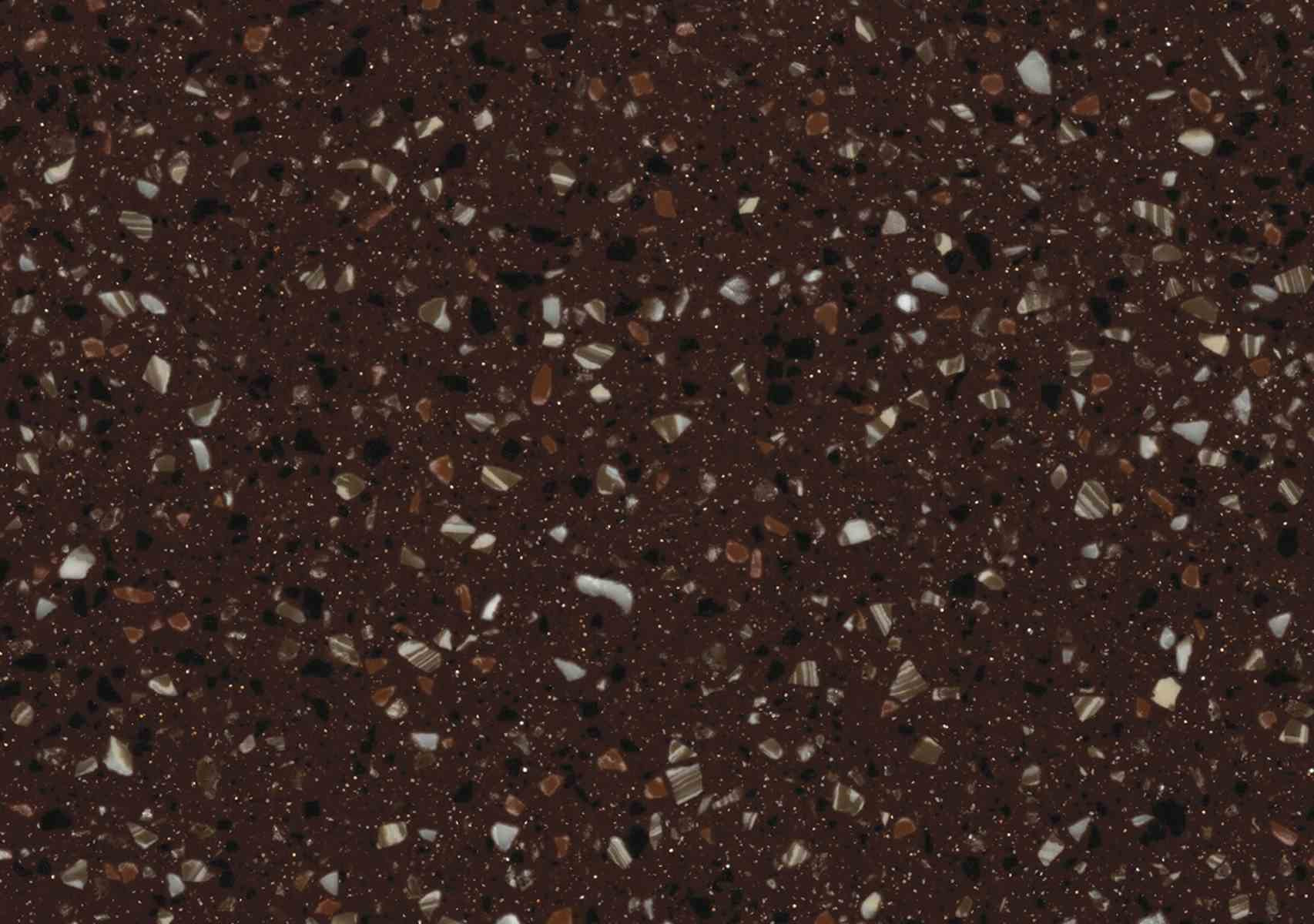 12 mm 3680mm X 760mm Red Quinoa Plain Acrylic Solid Surface -Red W010