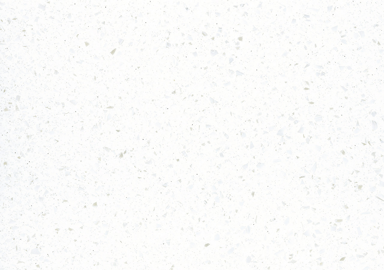 12 mm 3680mm X 760mm Ice Queen Plain Acrylic Solid Surface - White W001