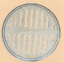 450 mm 10 Ton GRP Frame and Cover (with Grating) 4100317