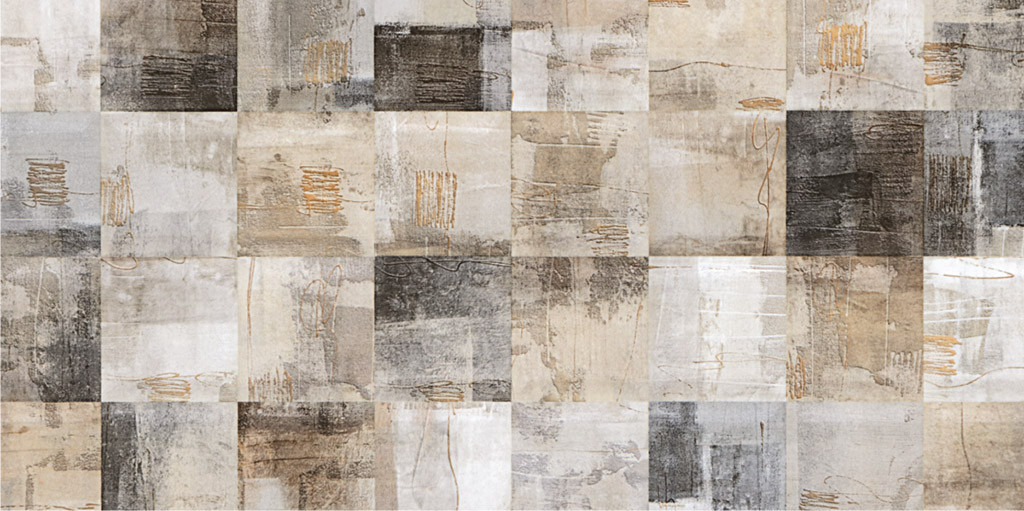 300 X 600 mm Florentine DK Digital Ceramic Wall Tile - Glossy Finish