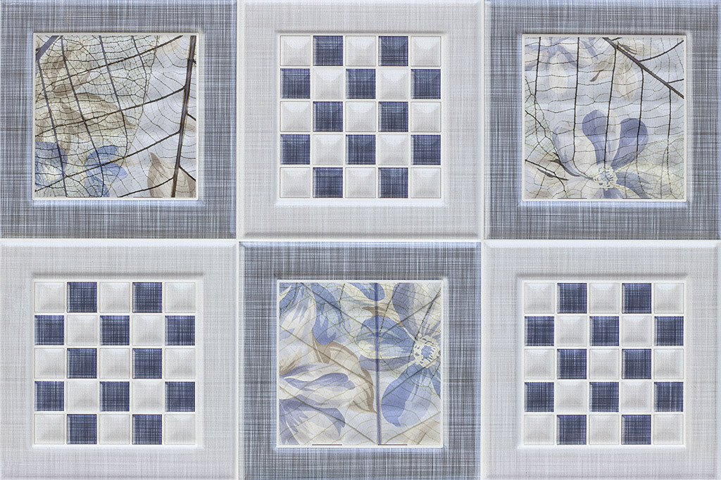 300 X 450 mm Dover Mesh HL Digital Ceramic Wall Tile - Glossy Finish