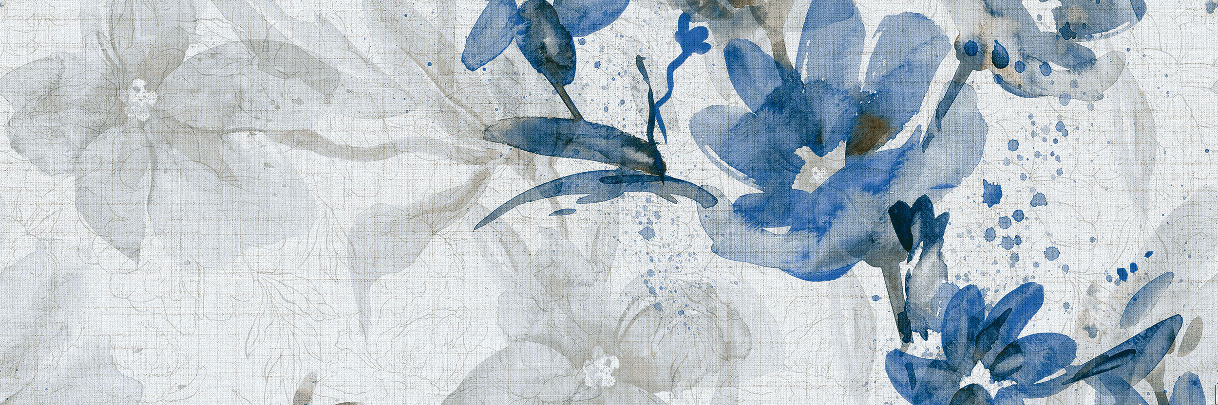 400 X 1200 mm Valerian Decor Glazed Vitrified Wall Tile - Decor Finish