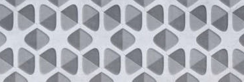 400 X 1200 mm Stella Multi Grey Glazed Vitrified Wall Tile - Decor Finish