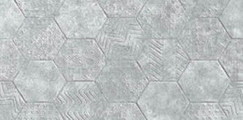 300 X 600 mm Benzeen Taupe Glazed Vitrified Wall Tile - Decor Matt/Punch Finish