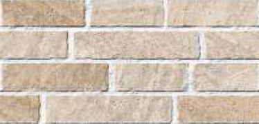300 X 600 mm Brik Beige Glazed Vitrified Wall Tile - Stone Finish