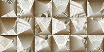 300 X 600 mm Chivas Taupe Glazed Vitrified Wall Tile - Sparkle/Punch Finish