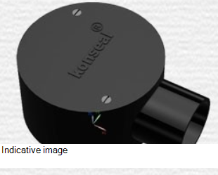 19 mm PVC Conduit One Way Junction Box White - 19N1WJ