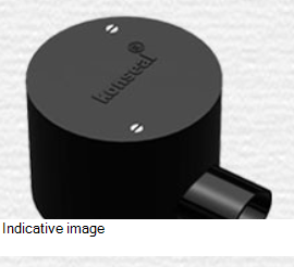 19 mm PVC Conduit One Way Junction Box - Deep - White -  19N1WD