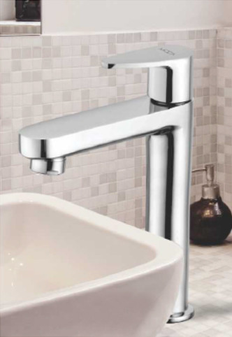 9" Pillar Cock Chrome Finish - VG 1023