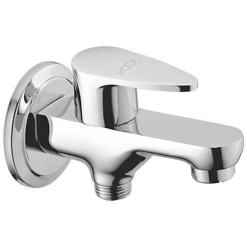 2 Way Bib Cock with Flange Chrome Finish - VG 1009