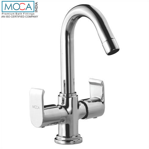 Central Hole Basin Mixer Chrome Finish - WF 914