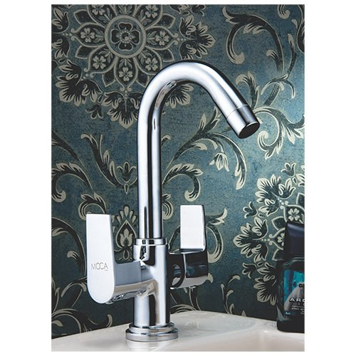 Central Hole Basin Mixer Chrome Finish - MR 714