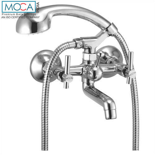 Wall Mixer with Crutch Chrome Finish - MC 317