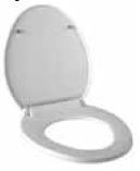 Solid Regular Seat Cover White - E8094