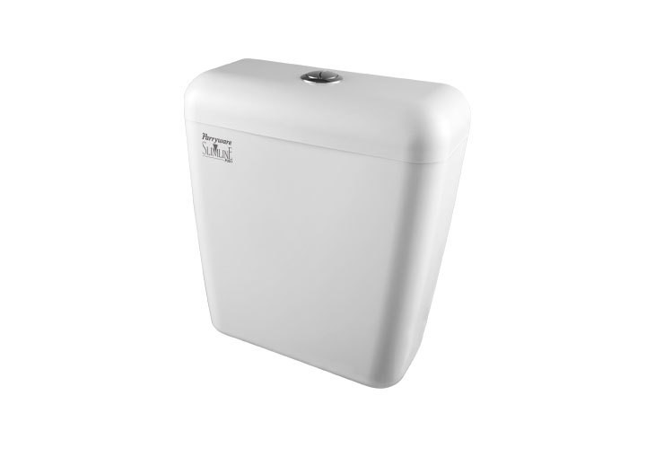Virtic Dual Flush polymer Cistern White - E8320