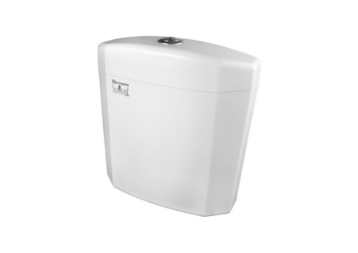 Hexa Dual Flush polymer Cistern White - E8319