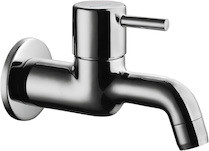 Single Lever Bib Cock with Aerator Polished Chrome G3304A1