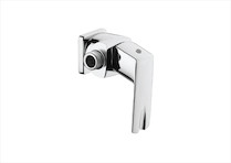Single Lever Angle Valve with Wall Flange Polished Chrome G2307A1