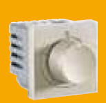 60 to 400 W 2 Module Light Dimmer Square - Champagne 5748 27