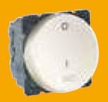 20 A 2 Module One Way DP Switch with Indicator Round - Champagne 5749 22