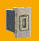 1 Module USB Charger Square - Champagne 5748 43