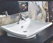 Optimus 600 x 410 x 160mm Table Top Wash Basin White - 3019