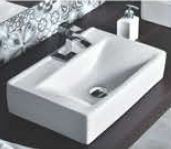 Sandi 450 x 300 x 110mm Table Top Wash Basin White - 3021