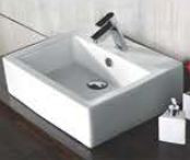 Rock 500 x 410 x 150mm Table Top Wash Basin Ivory - 3023