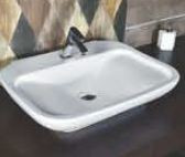 Acer 610 x 475x 130mm Table Top Wash Basin Ivory - 3030